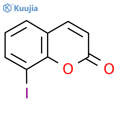 8-Iodo-2H-chromen-2-one structure