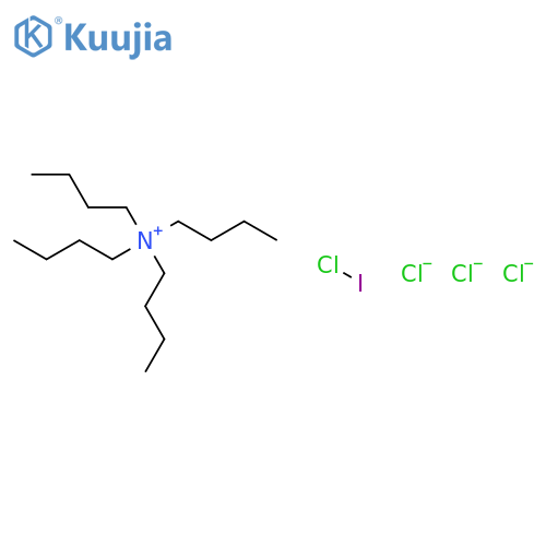 Tetra-n-butylammonium iodotetrachloride structure