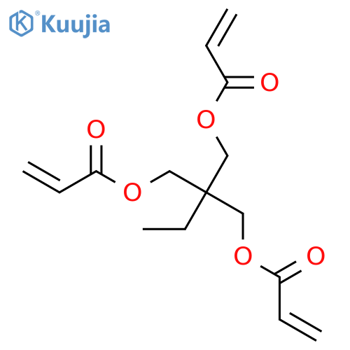 Trimethylolpropane Triacrylate, 85%, stabilized with MEHQ structure