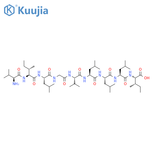 L-Isoleucine,L-valyl-L-isoleucyl-L-leucylglycyl-L-valyl-L-leucyl-L-leucyl-L-leucyl- structure