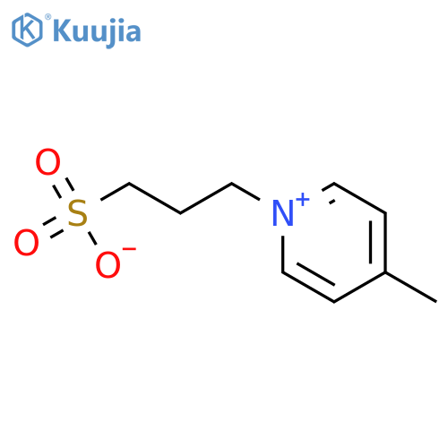 3-(4-methylpyridinium-1-yl)propane-1-sulfonate structure