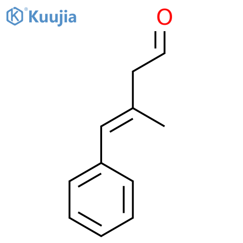 3-methyl-4-phenylbut-3-enal structure