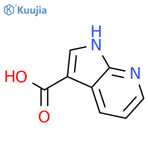 1H-Pyrrolo[2,3-b]pyridine-3-carboxylic acid structure