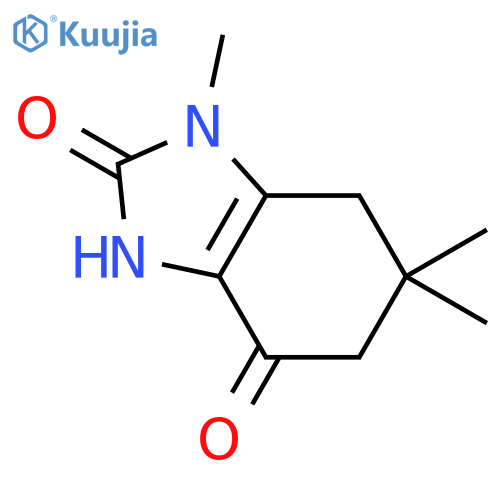 3,5,6,7-tetrahydro-1,6,6-trimethyl-1H-Benzimidazole-2,4-dione structure