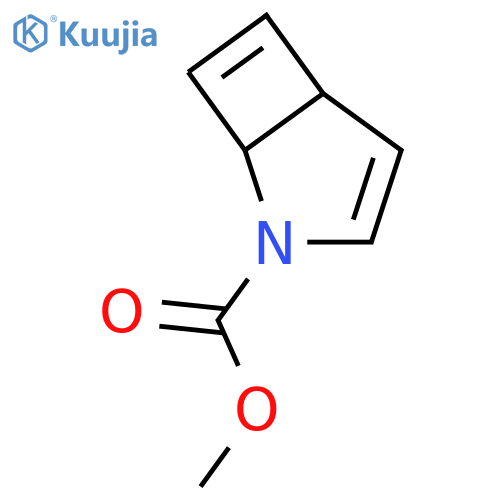 2-Azabicyclo[3.2.0]hepta-3,6-diene-2-carboxylicacid, methyl ester structure