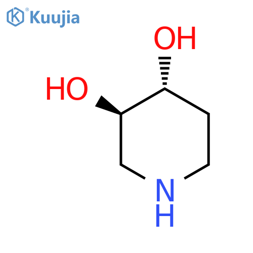 3,4-PIPERIDINEDIOL, TRANS- structure