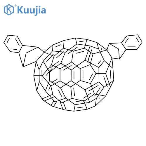 Indene-C70 bisadduct, mixture of isomers structure