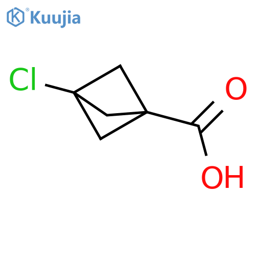 3-chlorobicyclo[1.1.1]pentane-1-carboxylic acid structure