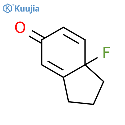 5H-Inden-5-one,7a-fluoro-1,2,3,7a-tetrahydro- structure