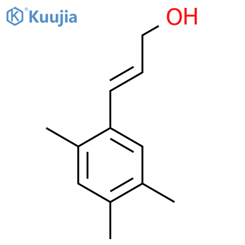 (2E)-3-(2,4,5-trimethylphenyl)prop-2-en-1-ol structure