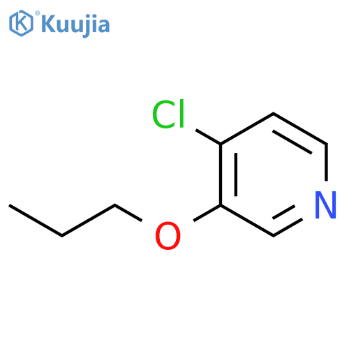 4-Chloro-3-(n-propoxy)pyridine structure