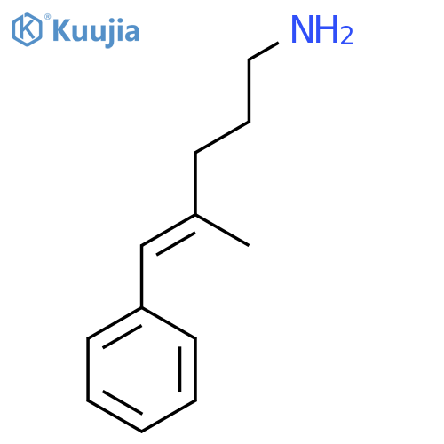 4-methyl-5-phenylpent-4-en-1-amine structure