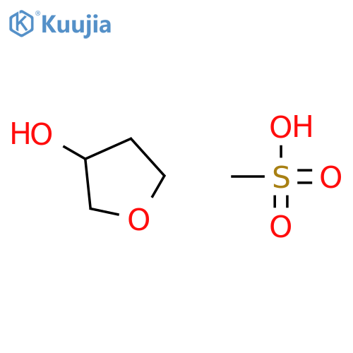 tetrahydrofuran-3-yl methanesulfonate structure