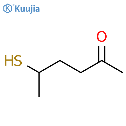 2-Hexanone, 5-mercapto- (9CI) structure