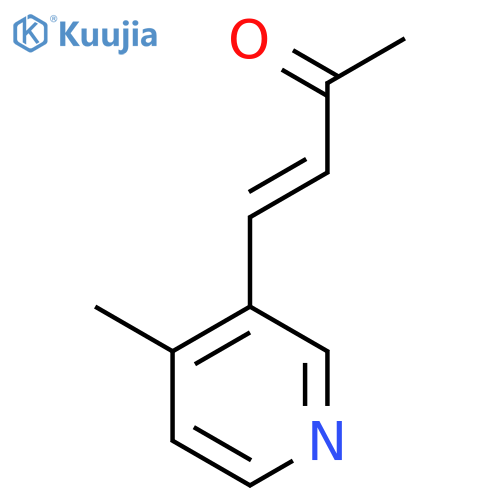 4-(4-Methylpyridin-3-yl)but-3-en-2-one structure