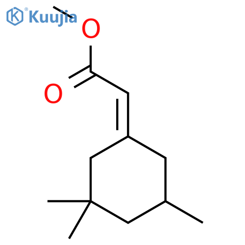 methyl 2-(1Z)-3,3,5-trimethylcyclohexylideneacetate structure