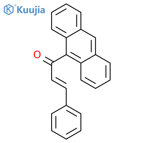 2-Propen-1-one,1-(9-anthracenyl)-3-phenyl- structure