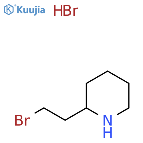 2-(2-Bromoethyl)piperidine hydrobromide structure
