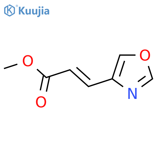 methyl (2E)-3-(1,3-oxazol-4-yl)prop-2-enoate structure