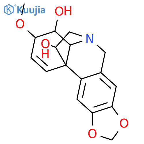 O-Demethylhaemanthamine; 4α-Hydroxy, 3-Me ether structure