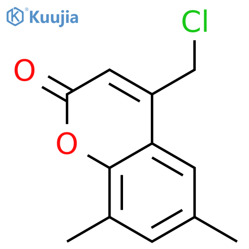 4-(Chloromethyl)-6,8-dimethyl-2H-chromen-2-one structure