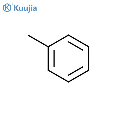 Benzene, methyl-,labeled with carbon-14 (9CI) structure