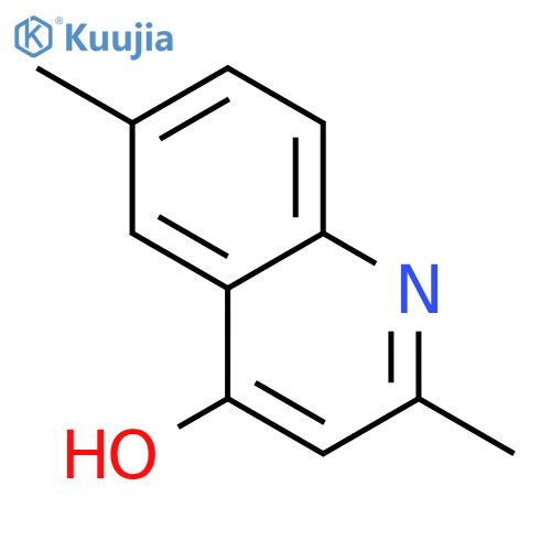 2,6-Dimethylquinolin-4-ol structure
