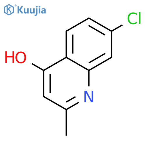 7-Chloro-4-hydroxy-2-methylquinoline structure