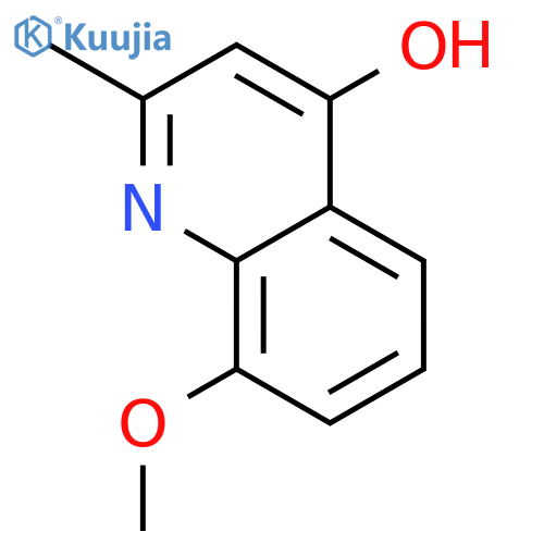 8-methoxy-2-methylquinolin-4-ol structure