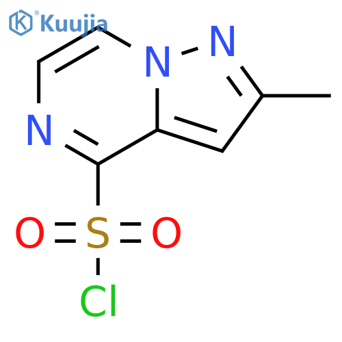 2-methylpyrazolo1,5-apyrazine-4-sulfonyl chloride structure