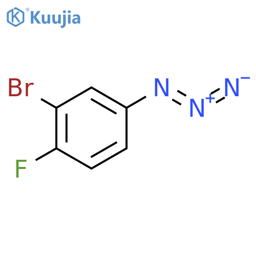 4-azido-2-bromo-1-fluorobenzene structure