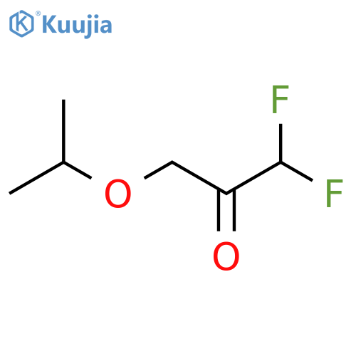1,1-difluoro-3-(propan-2-yloxy)propan-2-one structure