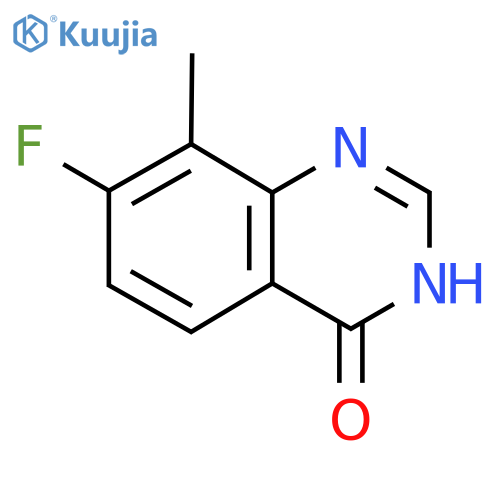 7-Fluoro-8-methyl-3,4-dihydroquinazolin-4-one structure