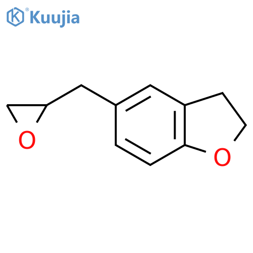 5-(oxiran-2-yl)methyl-2,3-dihydro-1-benzofuran structure