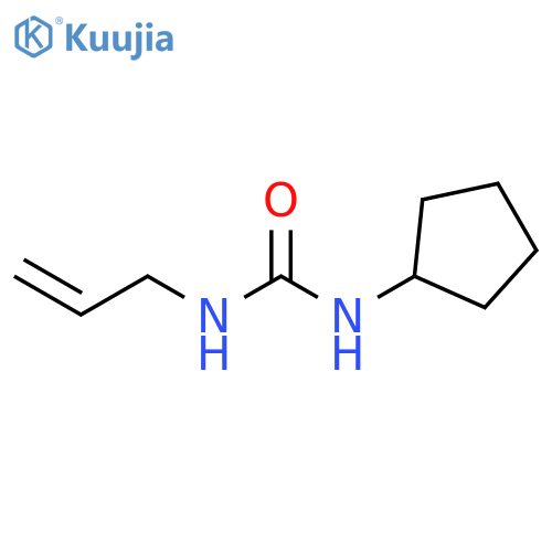 1-cyclopentyl-3-(prop-2-en-1-yl)urea structure