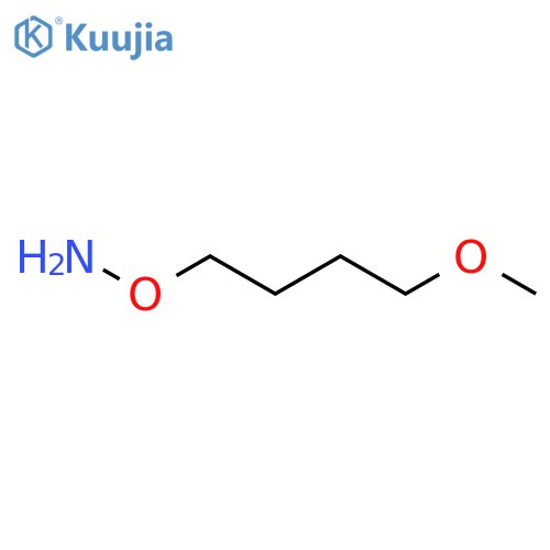O-(4-methoxybutyl)hydroxylamine structure