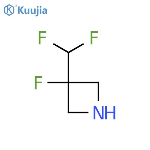 3-(Difluoromethyl)-3-fluoroazetidine structure