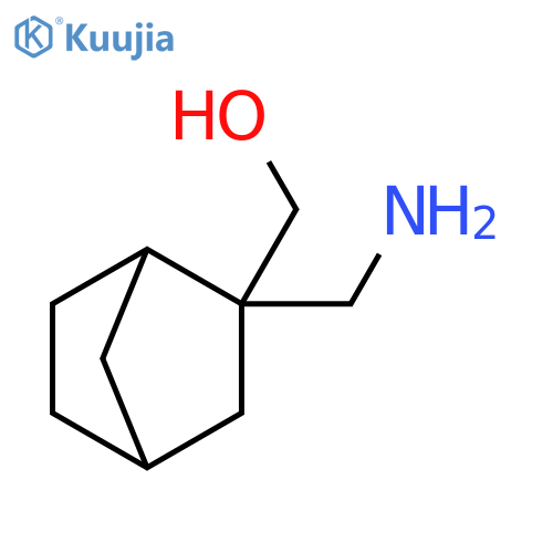 Bicyclo[2.2.1]heptane-2-methanol, 2-(aminomethyl)- structure