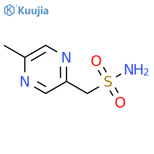 (5-methylpyrazin-2-yl)methanesulfonamide structure