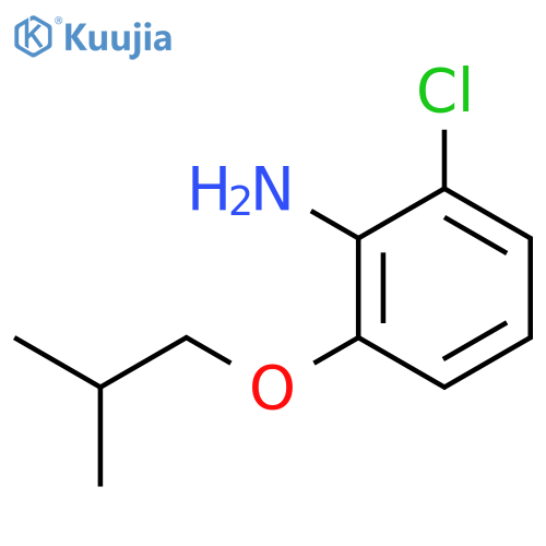 2-Chloro-6-(2-methylpropoxy)aniline structure