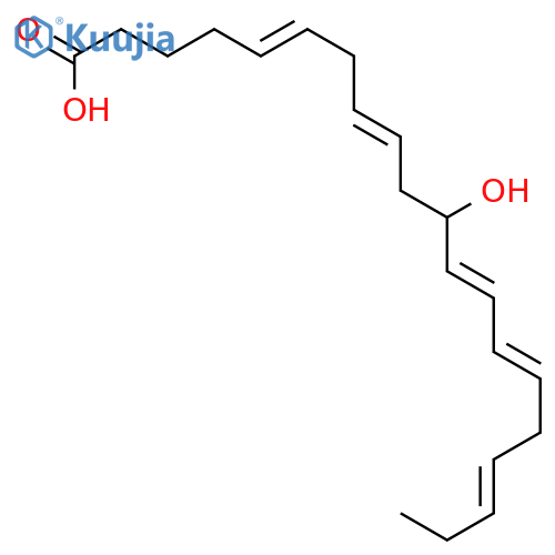 (5z,8z,11s,12z,14z,17z)-11-hydroxy-5,8,12,14,17-icosapentaenoic A Cid structure