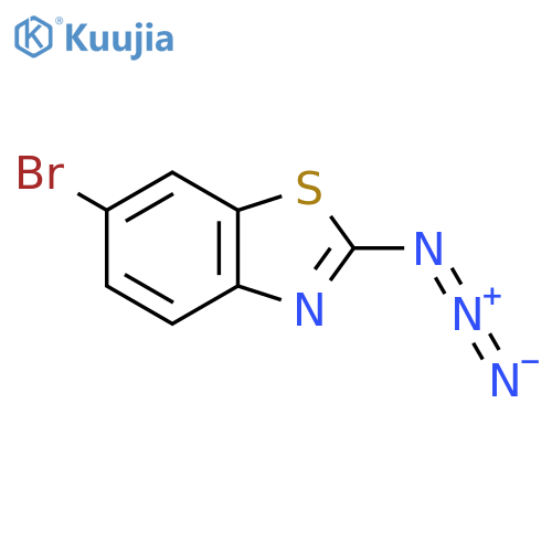 2-Azido-6-bromo-1,3-benzothiazole structure