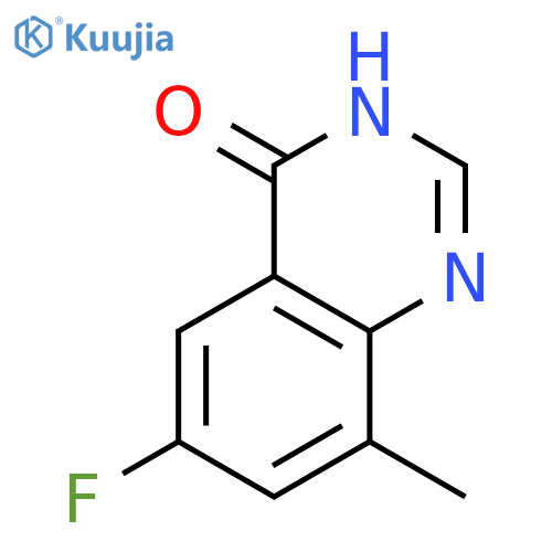 6-Fluoro-8-methyl-3,4-dihydroquinazolin-4-one structure