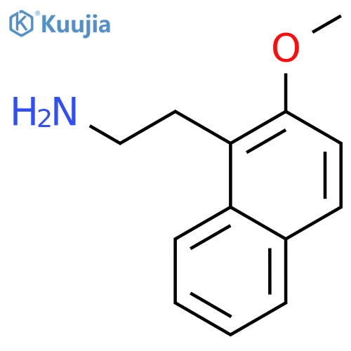 2-(2-Methoxynaphthalen-1-yl)ethanamine structure