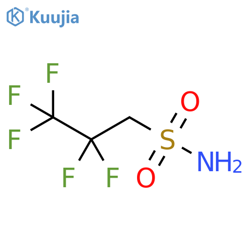 2,2,3,3,3-pentafluoropropane-1-sulfonamide structure