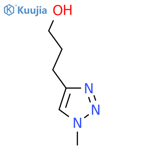 3-(1-methyl-1H-1,2,3-triazol-4-yl)propan-1-ol structure