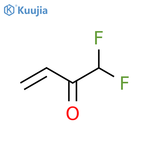 1,1-difluorobut-3-en-2-one structure