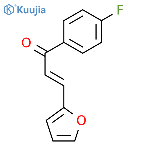 2-Propen-1-one,1-(4-fluorophenyl)-3-(2-furanyl)- structure