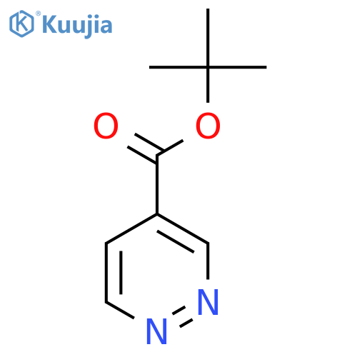 Tert-Butyl pyridazine-4-carboxylate structure