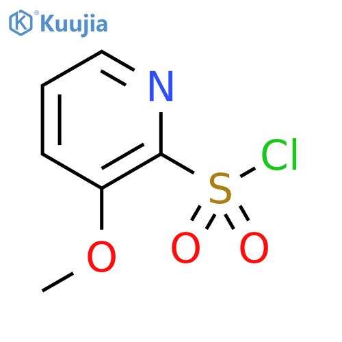 3-methoxypyridine-2-sulfonyl chloride structure